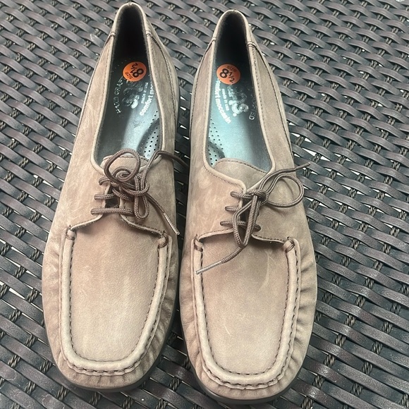 Sas suede handcrafted comfort moccasin size 8.5 - Picture 1 of 11